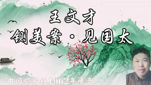 豫剧《铡美案》选段 见国太 王文才主演