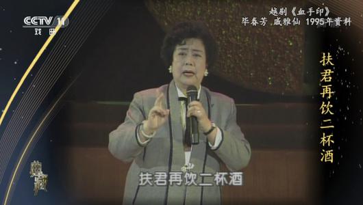 越剧《血手印》选段 戚雅仙,毕春芳主演